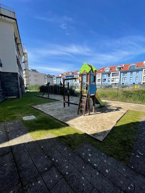 Apartamento A Un Paso De La Playa En Ares Con Piscina Y Parking Exterior foto